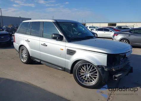 2006 Land Rover Range Rover Sport Hse из США, поврежденный, VIN SALSF25406A972921